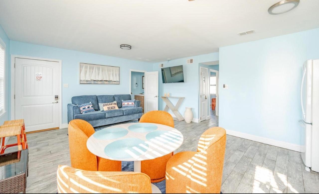 Steps To Sand Updated Bouchee Beachy Condo Deck Parking Brigantine Exterior photo